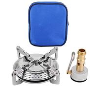 Funien Mini Réchauds de Camping Portables Pliants, Cuisinière à Gaz D'extérieur, Four Portable, Cuisinière de Pique-nique, Brûleur pour Activités Plein Air