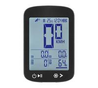 Funien Mordacon de Vitesse de Vélo sans Fil Position D'affichage Transparent BEIDOU GLONASS Galileo QZSS Odomètre de Vélo Rechargeable pour Les Cyclistes