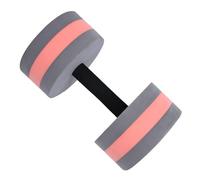 Funien Pagaie à Main Flottante en Mousse avec Haltères à Eau, Poignée Confortable, 3 Couleurs au Choix, équipement D'exercice Aquatique pour les Sports D'intérieur (gris et rouge)