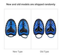 Funien Palmes à Main Réglables, Palmes D'entraînement Palmées, Conception Hydrodynamique, Natation Permettant D'économiser du Travail pour la Plongée et la Plongée en Apnée (M)