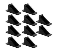 Funien Pare-Neige pour Toiture Métallique, Conception Durable pour (Black) | Ensemble de 10 pièces, matériau en caoutchouc PC, empêche le glissement de la neige, protection hivernale robuste