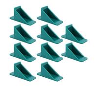 Funien Pare-Neige pour Toiture Métallique, Conception Durable pour (Green) | Ensemble de 10 pièces, matériau en caoutchouc PC, empêche le glissement de la neige, protection hivernale robuste