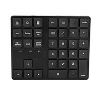 Funien Pavé Numérique Ultra Fin, Mini Clavier Portable sans Fil à 35 Touches avec Voyant Lumineux, Plug and Play, pour //OS X, capacité de la Batterie 250 MAh, Distance de Travail 10
