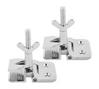 Funien Pince de Sérigraphie en Alliage de Zinc, Pince Charnière pour Cadre Travail sur Table D'outils Loisirs [verrouillage positif] [lot 2]