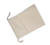 Funien Sac à Linge à Cordon de Serrage en Coton Naturel écologique de Grande capacité avec Différentes Tailles pour les Familles, Protège les Paniers des Odeurs, Sac Domestique (30 * 40cm)