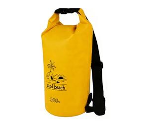 Funien Sac Sec étanche en PVC, Sac à Dos Flottant pour Le Traçage des Rivières à la Dérive, 12,2x20,47 Pouces pour Les Aventures en Plein Air (Jaune Citron)