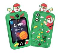 Funien Smartphone d'apprentissage Intelligent pour Enfants avec Double Caméra et Contrôle Parental pour Enfants de 3 à 12 Ans, Jouet éducatif à écran Tactile de 2,8" Un Apprentissage Interactif (Le