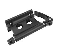 Funien Support de Fourche de Vélo Fourche Avant Clip Fixe Bloc Support en Alliage D'aluminium Remorque Transport Stockage avec à Vis po (Noire)