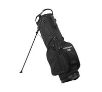 Funien Support Léger, Sac de Portable avec Deux Bretelles, Matériau en Nylon, Plusieurs Emplacements pour Club, Facile à Ouvrir Seule Main, Base Inférieure Robuste, S'a (Noir)