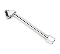 Funien Tige Gonflable en Métal pour Pneus de Voiture de 14 Cm, Outil de Réparation de Pneus Automobiles de 1,3 Cm de Diamètre avec Installation Facile, pour Correspondance de Voiture