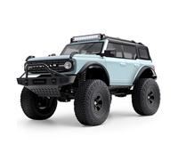 Funien Voiture sur Chenilles RC à L'échelle 1:18, Véhicule Tout-Terrain électrique 4WD avec Régulateur de Vitesse, Voiture Télécommandée 2,4 GHz, Lumières LED pour Adolescents ADU (Bleu Clair)
