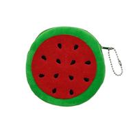FuninCrea Petit porte-monnaie créatif en peluche en forme de fruit pour femmes et filles, petit porte-monnaie mignon de dessin animé pour ranger pièces de monnaie, clés, bijoux, écouteurs, câbles de