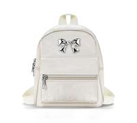 FuninCrea Sac à dos décontracté pour femme - Avec poche avant, imperméable, léger, élégant - Idéal pour les voyages à l'université