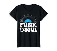 Funk and Soul Écrivain de Chanson Musicale compositeur Amateur de Musique T-Shirt Graphique avec Valeur, Femme, Noir, XL