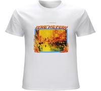 Funk Fire on Bayou by The Meters George Porter Jr. Art Neville Men's T Shirt Unisex Tee White XL