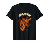 Funk Queen Guitare Soul Music des années 70 T-Shirt