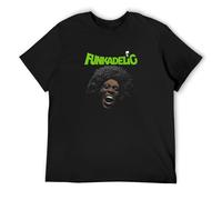 Funkadelic Free Your Mind Vintage T Shirt Short Sleeve Funny Top Black 3XL