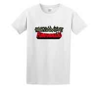Funkadelic George Clinton Logo T-Shirt Mens White Unisex Tees Shirt S