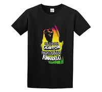 Funkadelic George Clinton Parliament T-Shirt Mens Black Unisex Tees Shirt XL