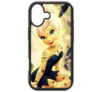 FunKaz Coque pour iPhone 16 Plus - fée tatouée Punk | fée punk tatouée, musique, rock, rebelle, guitare, concert, alternatif, féérique, magique, fantastique, ailes, conte, cadeau