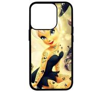 FunKaz Coque pour iPhone 16 Pro - fée tatouée Punk | fée punk tatouée, musique, rock, rebelle, guitare, concert, alternatif, féérique, magique, fantastique, ailes, conte, cadeau