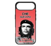 FunKaz Coque pour iPhone 17 AIR - iPhone AIR - Che Guevara - Viva la Revolution - Coque Noire TPU