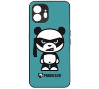 FunKaz Coque pour Nothing Phone (2) - Panda Boo© Bandeau Kamikaze banzaï - thème Humour - Coque Noire TPU