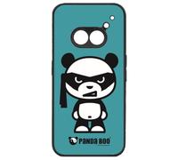 FunKaz Coque pour Nothing Phone (2a) - Panda Boo© Bandeau Kamikaze banzaï - thème Humour - Coque Noire TPU