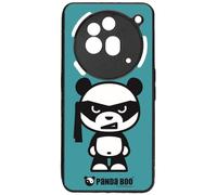 FunKaz Coque pour Nothing Phone (3a) Pro - Panda Boo© Bandeau Kamikaze banzaï - thème Humour - Coque Noire TPU