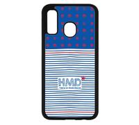 FunKaz Coque pour Samsung Galaxy A40 - Petits Grains - Héros en Mode Discret - Coque Noire TPU