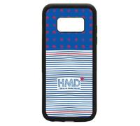 FunKaz Coque pour Samsung Galaxy S8 - Petits Grains - Héros en Mode Discret - Coque Noire TPU