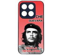 FunKaz Coque pour Xiaomi 17 - Che Guevara - Viva la Revolution - Coque Noire TPU