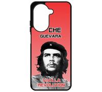FunKaz Coque pour Xiaomi Poco C71 - Che Guevara - Viva la Revolution - Coque Noire TPU