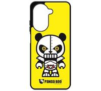 FunKaz Coque pour Xiaomi Redmi A5 4G (Version Europe) - Panda Boo© Robot Kitsch - thème Humour - Coque Noire TPU