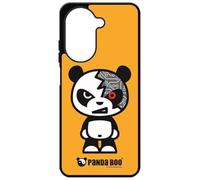 FunKaz Coque pour Xiaomi Redmi A5 4G (Version Europe) - Panda Boo© Terminator Robot - thème Humour - Coque Noire TPU