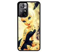 FunKaz Coque pour Xiaomi Redmi Note 11T 5G - fée tatouée Punk | fée punk tatouée, musique, rock, rebelle, guitare, concert, alternatif, féérique, magique, fantastique, ailes, conte, cadeau