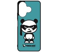 FunKaz Coque pour Xiaomi Redmi Note 13R - Panda Boo© Bandeau Kamikaze banzaï - thème Humour - Coque Noire TPU