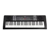 Clavier Funkey 61 Edition (300 sons, 300 rythmes, 10 morceaux démo, alimentation, pupitre) noir