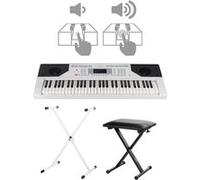 FunKey 61 Edition Touch noir blanc comprenant support + banquette Blanc