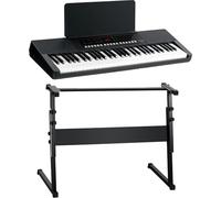 FunKey 61 MKII Kit clavier avec école de clavier - 61 touches, 300 sons, 300 rythmes, 80 chansons de démonstration, USB vers hôte, fonction d'apprentissage, métronome, prise casque avec livret