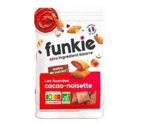 Funkie Barres de céréales biologiques fourrées noisette-cacao - 250 g