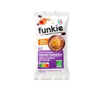 FUNKIE Cœur de boule cacao-noisette avec cœur fondant praliné biologique - 36 g