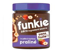 FUNKIE - Pâte à Tartiner Praliné Bio Sans Huile, Texture Onctueuse et Gourmande (Pot 200g) - Le Lot De 3