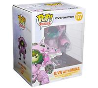 Funko - 13090 - Pop! & Buddy Vinyle - Games - Overwatch - D.Va & 6 - Meka