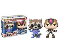 Figurine Pop - Marvel Vs Capcom - Pack Rocket Vs Megaman - Funko Pop