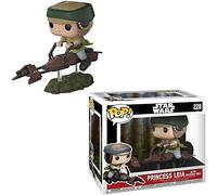 Funko 23253 Luke Skywalker / Princess Leia sur Speeder Star Wars Pop Rides, assortis