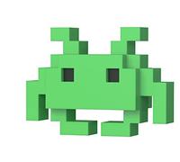 Funko 32454 POP Vinyl: Retro Space Invaders: Medium Invader