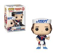 Funko 38535 POP Television : ST - Steve avec chapeau et glace