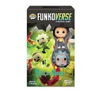 Funko 42634 Rick and Morty 100 Funkoverse Lot de 2 Personnages pour Jeu de société Anglais Multicolore