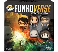 Funko 43477 Jeu de Société Harry Potter 100 Funkoverse (Pack de 4 Personnages), Version Allemande, Multicolore